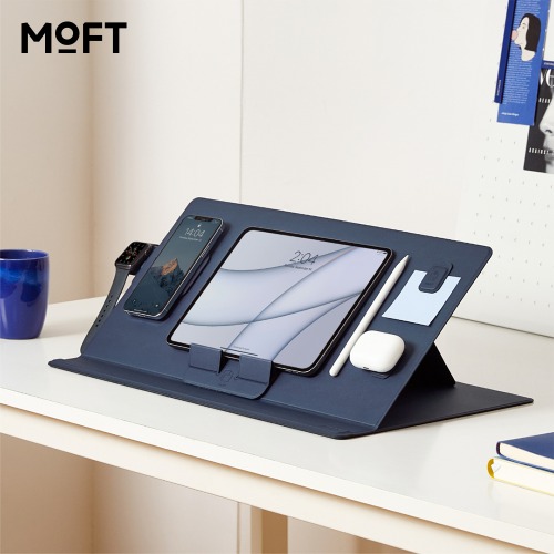 MOFT 스마트 데스크 매트 마그네틱 모듈형 오거나이저 노트북 태블릿 거치대 독서대